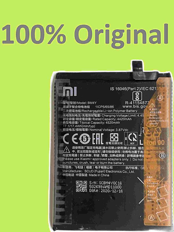 xiaomi poco f3 battery